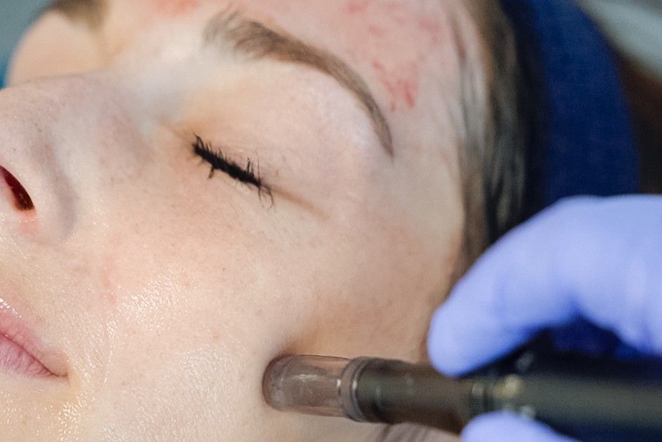 Tile microneedling